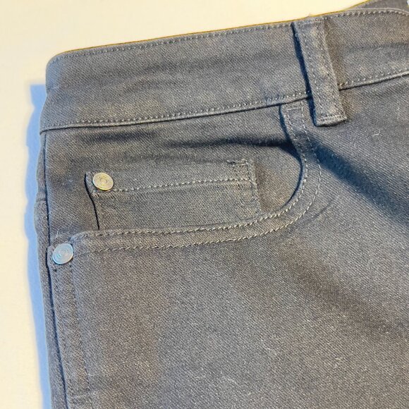 NORTHERN REFLECTIONS High-Rise Black Pants Bold Edgy Trendy Size 14 - Picture 6 of 11